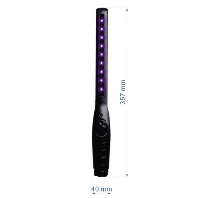 Portable LED UVC Ultraviolet Light Disinfection UV Sterilizer Stick