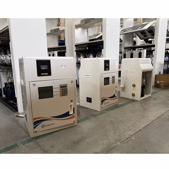 Distribuidor de bomba de combustível de estação de combustível móvel Venda imperdível Dispensador de combustível de bico único para venda