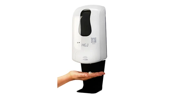 Dispensador de sabonete em gel líquido com sensor automático de 1.000 ml para mesa hospitalar