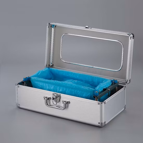 Dispensador de tampa de sapato seguro descartável automático de plástico